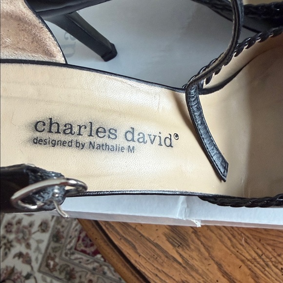 Charles David WHISTLE DesignerNathalie M NordstromALL LeatherMadeInSpain7.5BSexy - Picture 2 of 8